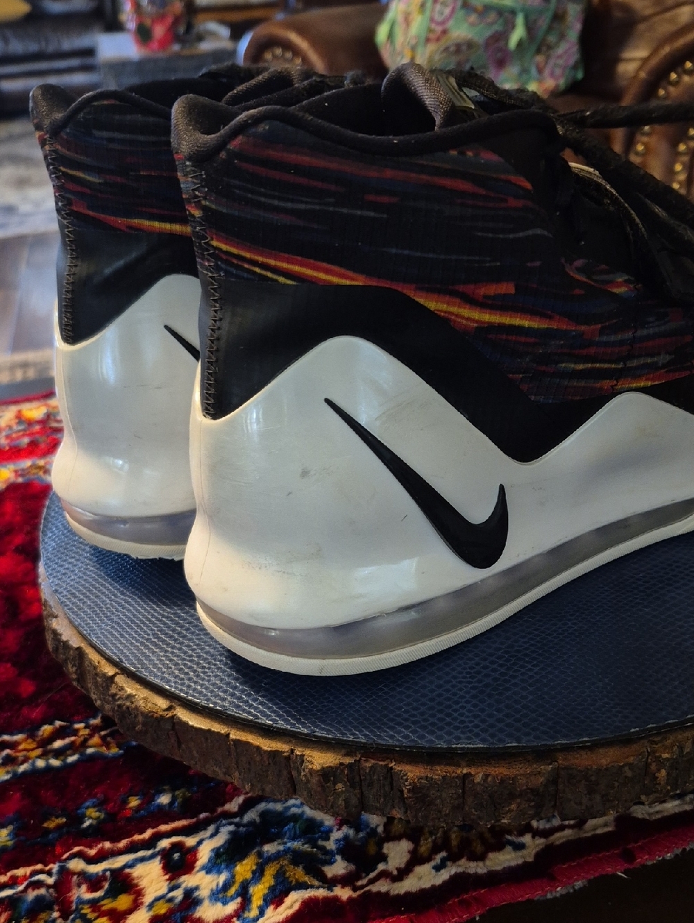 Nike Air Force Max Black History Edition Sz.13 High-Top BasketballShoes.(#2012S) - Picture 3 of 16